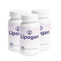 Lipogan - 3 Frascos